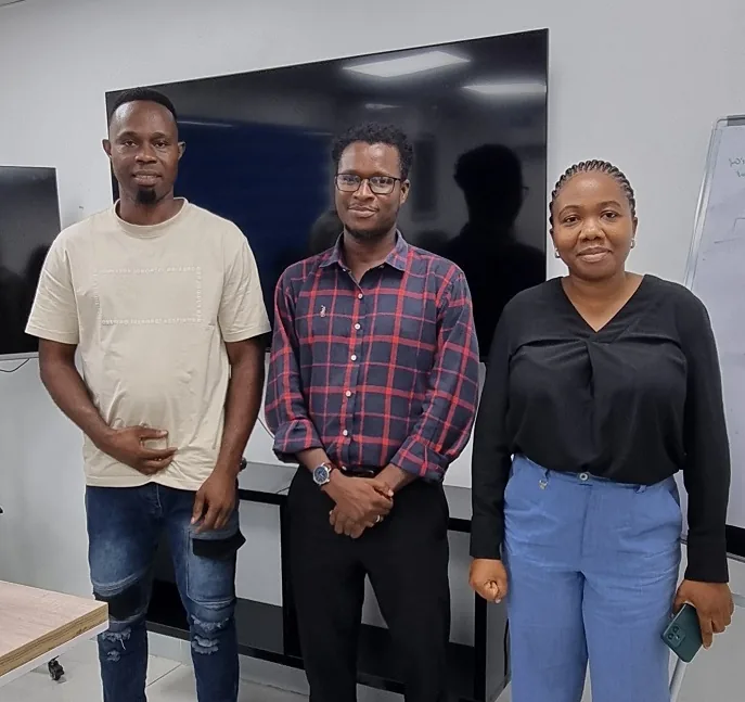 Edufund team in the office